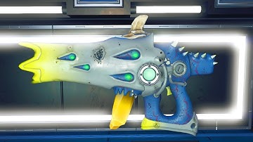 S24 Blue and Yellow Horned Alien Multi-tool – No Man