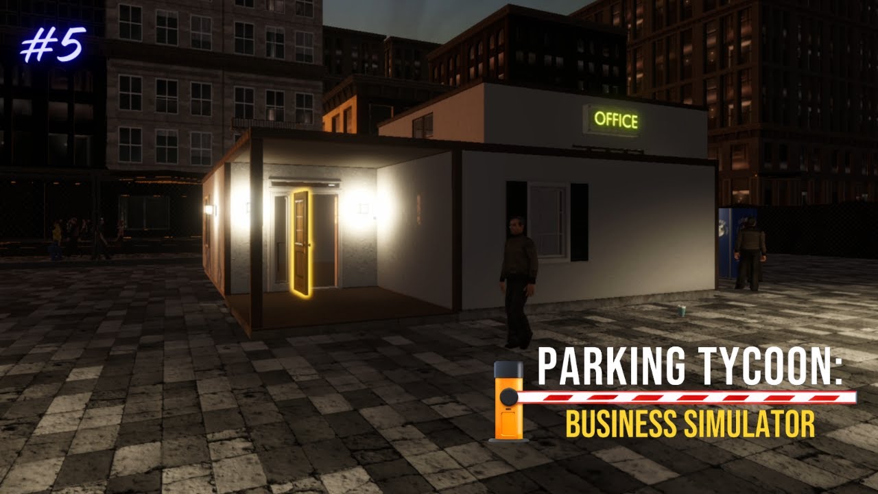 Novo JOGO SIMULADOR de GERENTE DE ESTACIONAMENTO! - Parking Tycoon Business  Simulator 