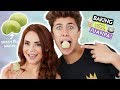 MAKING MOCHI FOR THE FIRST TIME w/ Juanpa!!! (Green Tea Mochi)