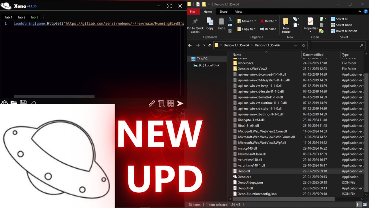 New Working Executer for Roblox XENO ver 1 1 35 - YouTube
