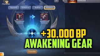 How to Transfer Gears Awaken +28,000 BP - MU Origin 2