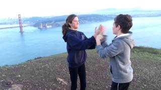 Epic Patty Cake Song at Golden Gate Bridge