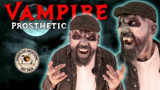 I Made a Realistic Vampire Prosthetic Using Gelatin and Plaster! (DIY Halloween Makeup Tutorial)