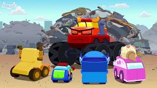 Tire Town School 51 | Playing Games | Little Fox | Cars screenshot 4