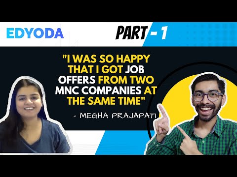 EdYoda Alumni Talks with Rishabh Ft Megha Prajapati Part 1 | EdYoda Student Stories