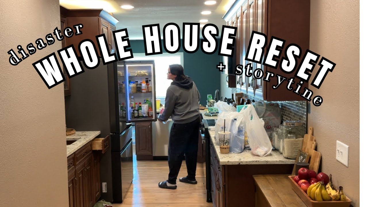 DISASTER HOUSE CLEAN UP! FLOODED BASEMENT CLEAN UP + STORYTIME - YouTube