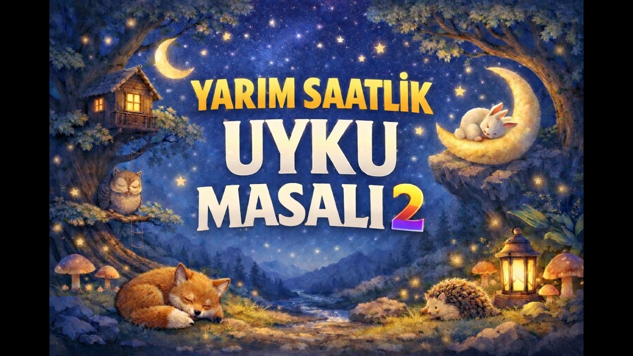 YARIM SAATLİK UYKU MASALI 2 /Uyku Masalı/Masallar/Hikayeler/Masal Dinle/Uyku Masalları Dinle
