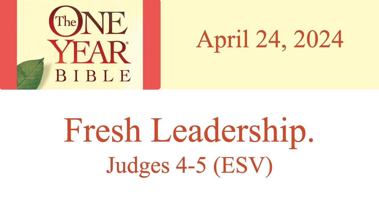Fresh Leadership Judges 4 5 ESV YouTube fresh-leadership-judges-4-5-esv-youtube