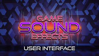 User Interface Game Sound Effects Asset Pack