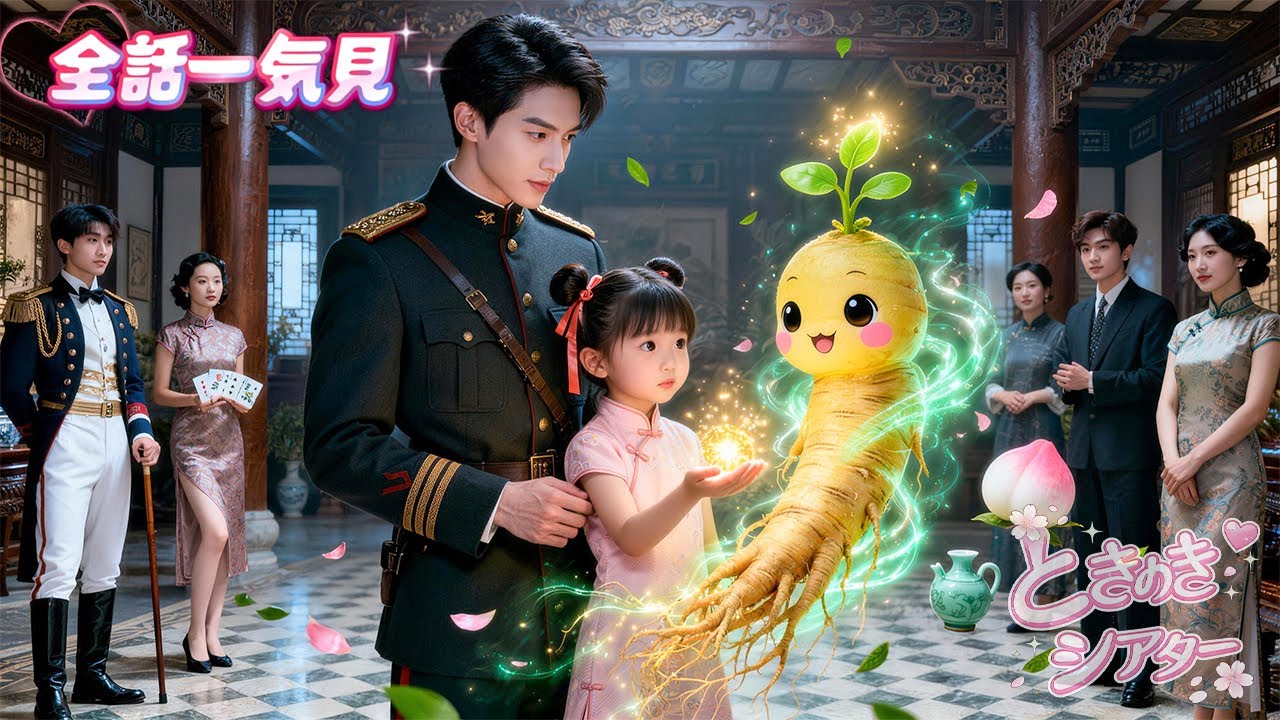 捨てられた不吉扱いの女の赤ちゃんが指一本で植物状態の軍人パパを目覚めさせ、足の不自由な兄も立たせた正体は人間界に降りた小さな霊参の少女だった 