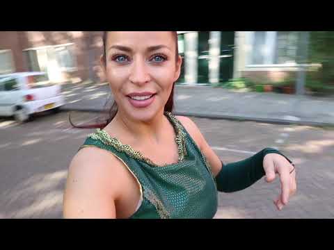 Shooting In TRANSPARENT CLOTHES ON THE STREETS OF AMSTERDAM Magazine Clothes From Waste WOW