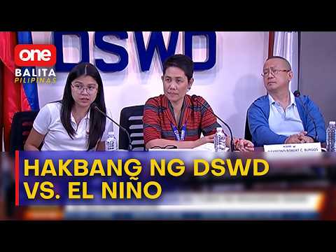 DSWD, naglatag ng mga hakbang laban sa epekto ng El Niño | One Balita Pilipinas
