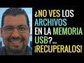 Recuperar Archivos De Memoria USB Que Fue Infectada Por Un Virus | Paso a Paso Con Comandos