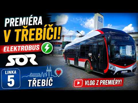 Moje premiéra na elektrobusu SOR