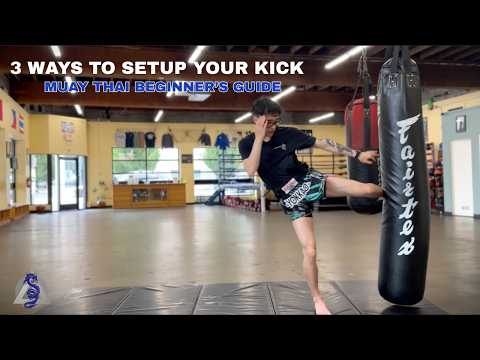 3 Footwork Variations to Set Up Your Kick 🥊 Muay Thai Breakdown