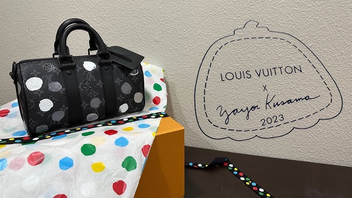 Louis Vuitton x Yayoi Kusama Pochette Voyage Monogram Eclipse Black/Silver