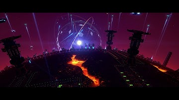 Dyson Sphere Program - Atmospheric Short - Dyson Sphere construction