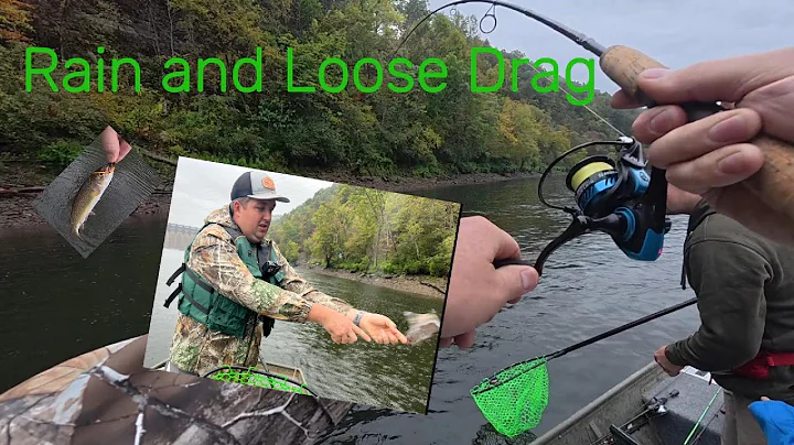 Did We Get Wet For Nothing? Fishing Wolf Creek Dam tailwaters in the rain.