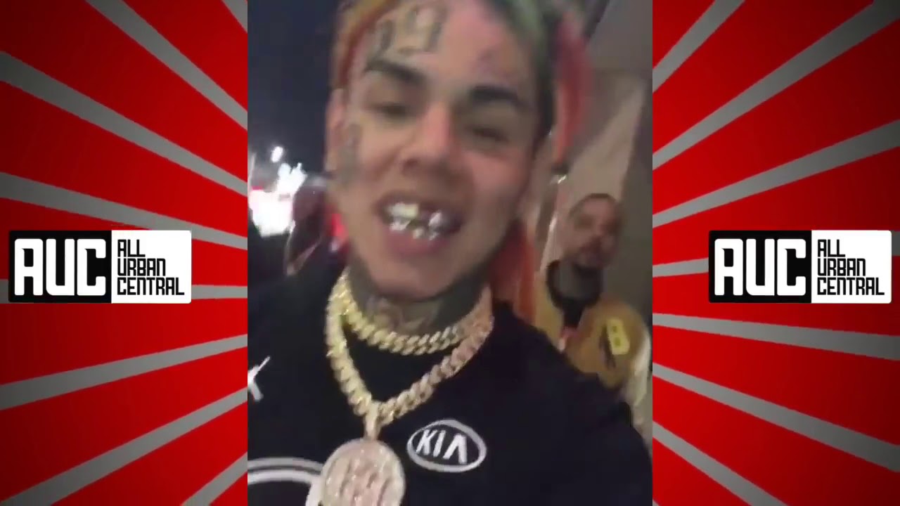 6ix9ine And Crew Run Into Jay Z