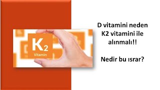 D vitamini neden K2 vitamini ile alınmalı!! Nedir bu ısrar? - YouTube