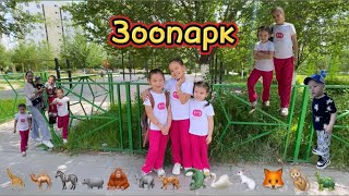 ЗООПАРК.Шымкенттегі Зоопаркке бардық 24.04.2024.ж🐒🦊🦓🦧🦛🦒🦢