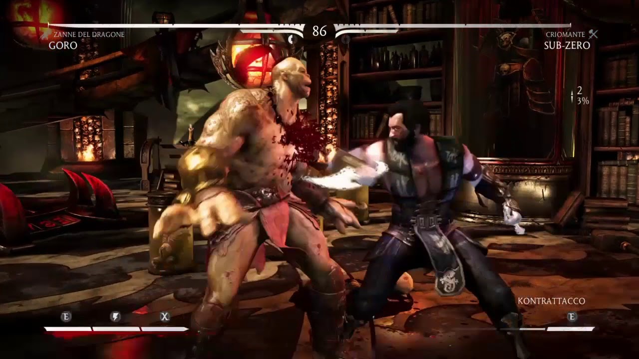 SHAREfactory™ Goro vs Sub-Zero