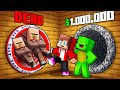 JJ and Mikey vs Villagers: Dangerous Choose A Tunnel Battle in Minecraft - Maizen