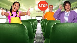 Ellie's School Bus Rules with Jimmy and Casey | Ellie Sparkles Show
