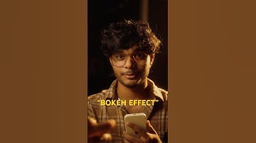 Bokeh effect ! #filmscore #shorts #tutorial #cinematography #photography #videography #ytshorts