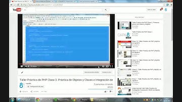 Taller Práctico de PHP Clase 3. Práctica de Objetos y Clases e Integración de DOM