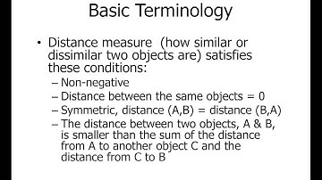 Similarity and KNN lecture