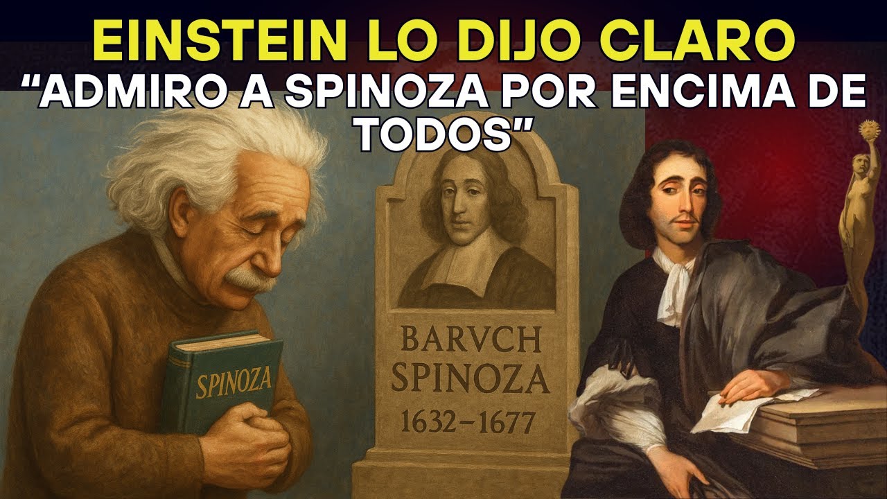 Einstein lo dijo claro: “Admiro a Spinoza por encima de todos” (Te explico por qué)
