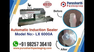 Automatic Induction Sealing Machine Model No. LX 6000A