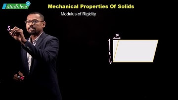 PHYSICS | MECHANICAL PROPERTIES OF SOLIDS | Modulus of Rigidity