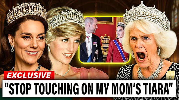 Camilla ist wütend, nachdem Catherine um Dianas geliebtes Erbstück kämpft
