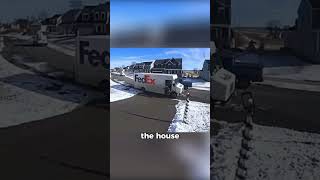 This FedEx Driver Had A Hilarious Crash