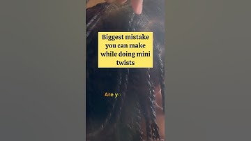 Biggest mistake you can make doing Mini Twists! #shorts