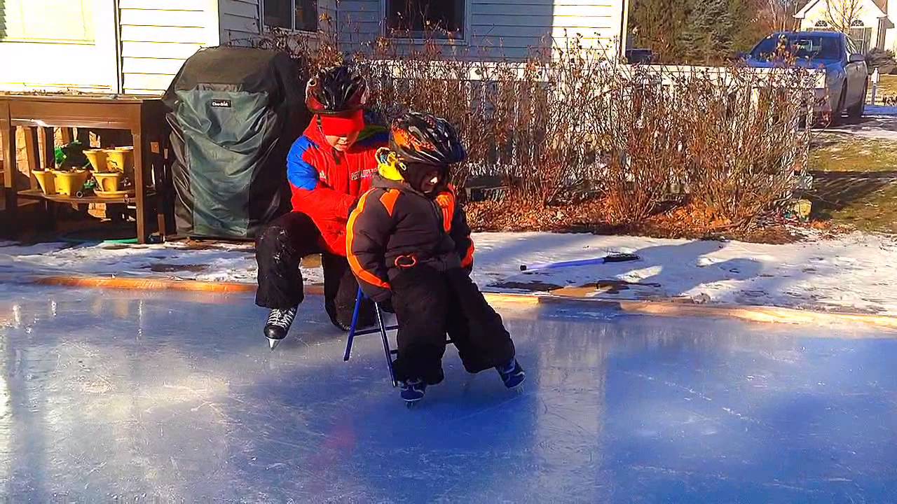 Ice rink at grundy YouTube