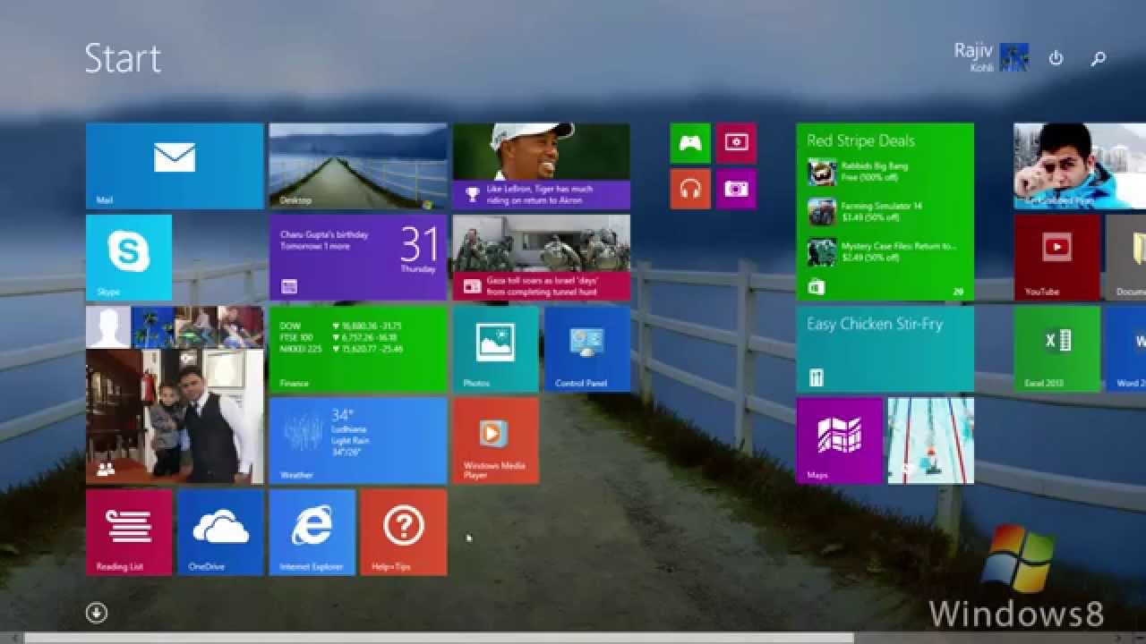 change start menu background windows 8.1