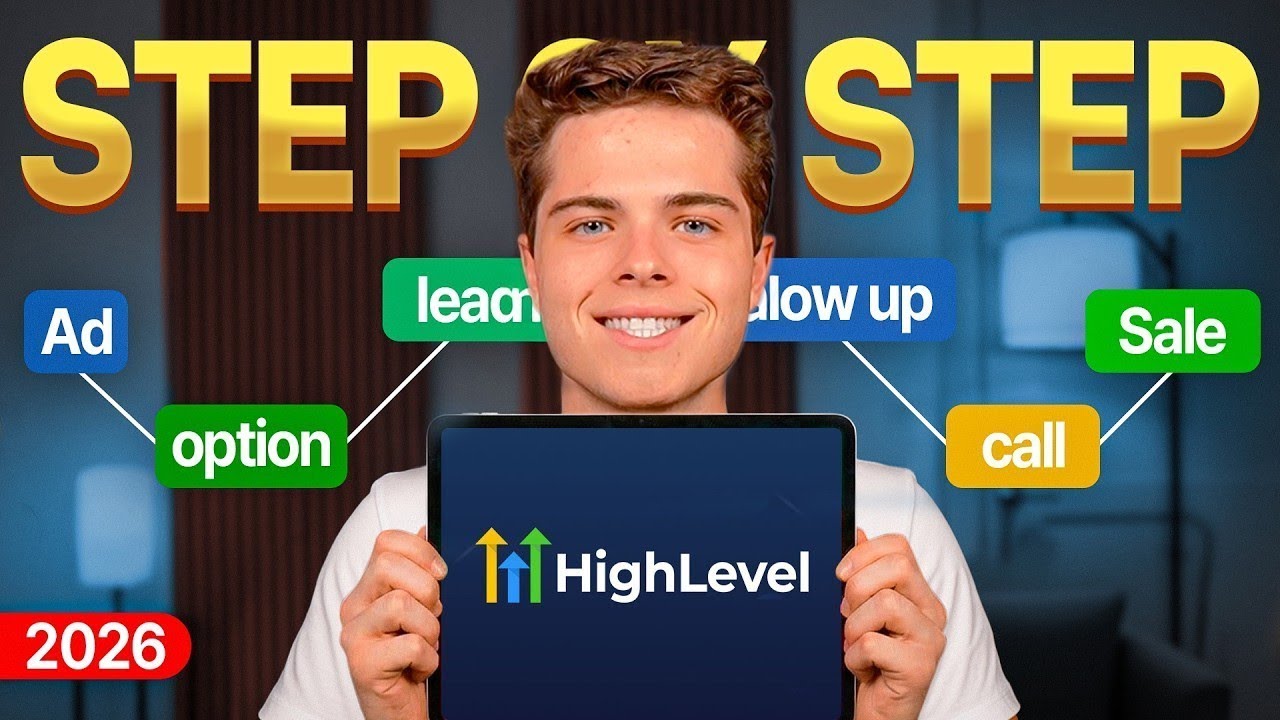 Beginners Guide To Using GoHighLevel in 2026 (FREE COURSE) - YouTube