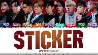 NCT 127   'STICKER' Lyrics Color Coded Han Rom Eng