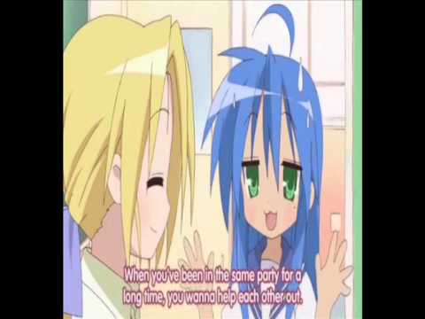 Konata SELLS EVERYTHING TO Nanako!