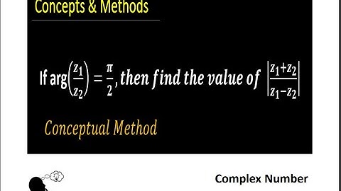 if arg (z1/z2)=π/2 then find the value of z1+z2/z1-z2 || if arg (z1/z2)=π/2
