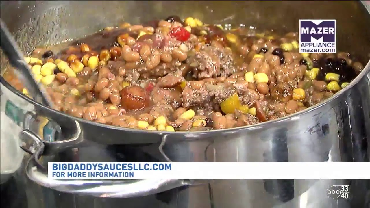 Big Daddy Bomb BBQ Sauce Southwest Baked beans Part 1 YouTube
