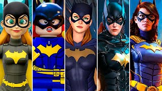 Evolution of Barbara Gordon as Batgirl in Batman Games