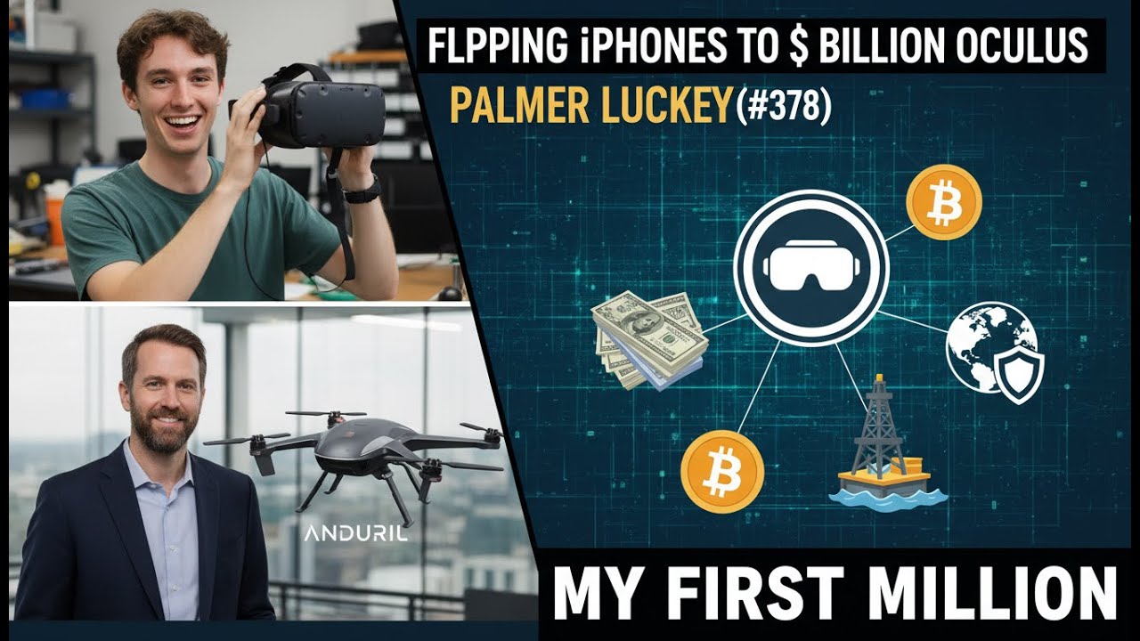 From Flipping iPhones To Selling Oculus For $2 Billion To Facebook | Palmer Luckey — Saam Paar & Sha