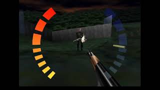 Statue- Secret Agent -Goldeneye 007 sur Nintendo 64 :Mission 6 : St. Petersburg- part i:Statue Park