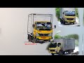 truk box oleng,menggambar truk oleng