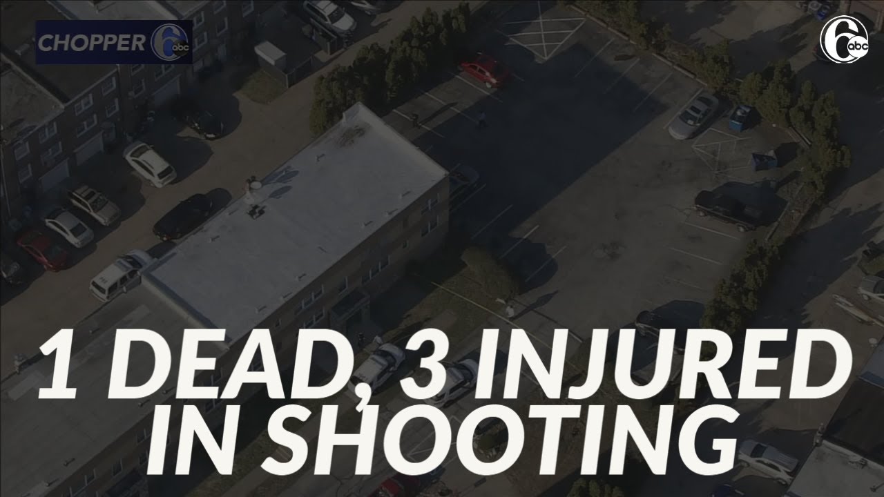 1 dead, 3 seriously injured in shooting