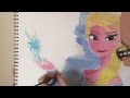 #Link Paints #Queen #Elsa